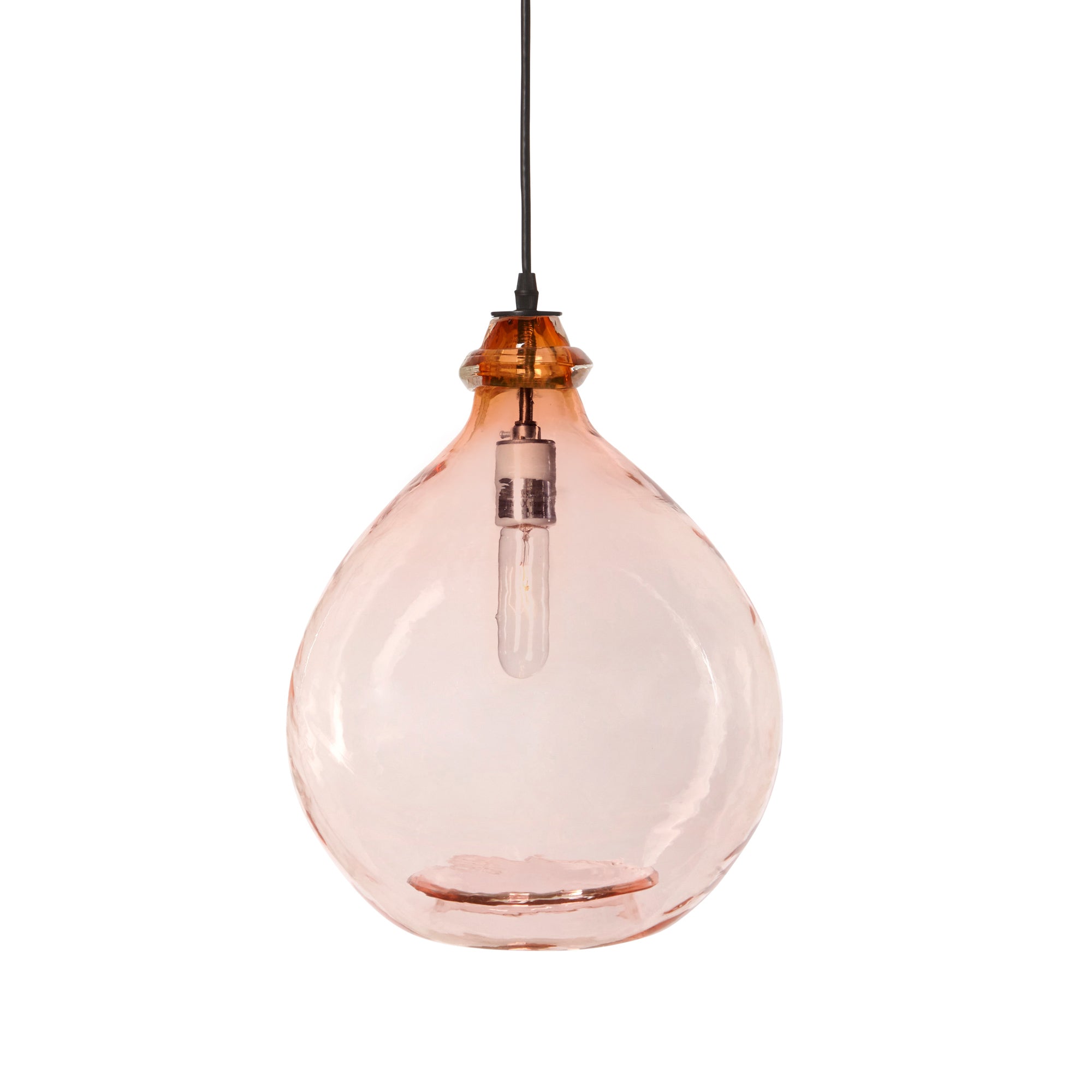 Large glass jug pendant light cheap