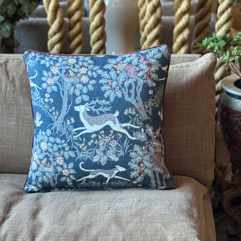 20 x 20 Pillow - Mille Fleur Print