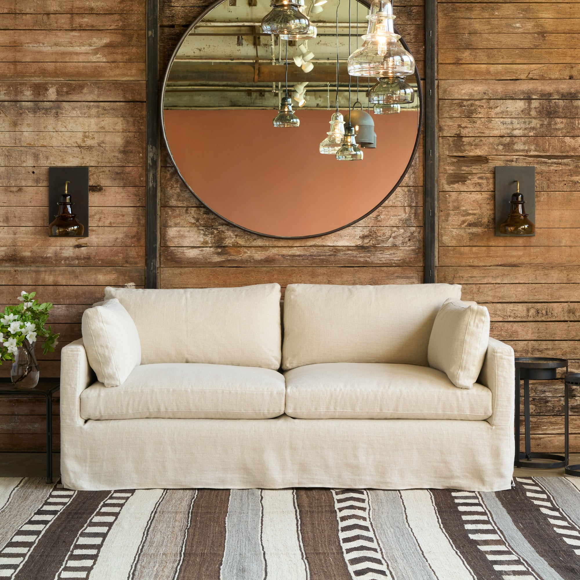  Louis Sofa 78" - Devon Bone SL 