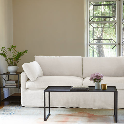 Louis Sofa 78" - Tahoe White SL