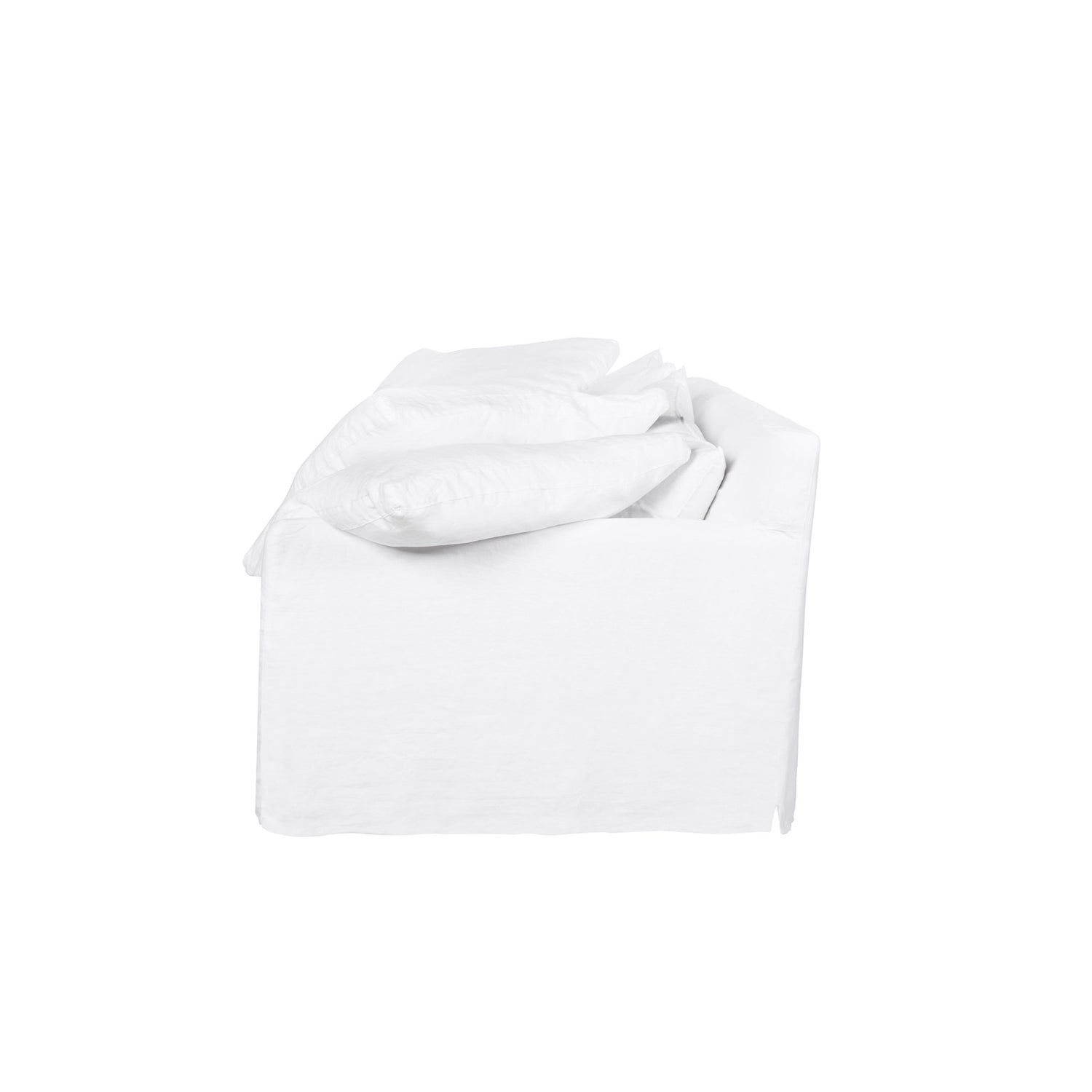 Logan White Hand Towel
