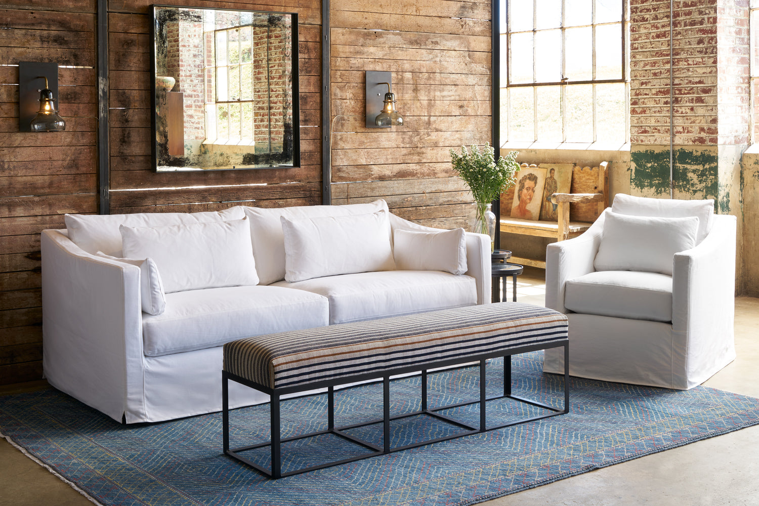 Denim Sectional, Living Room Furniture | Haynes Furniture